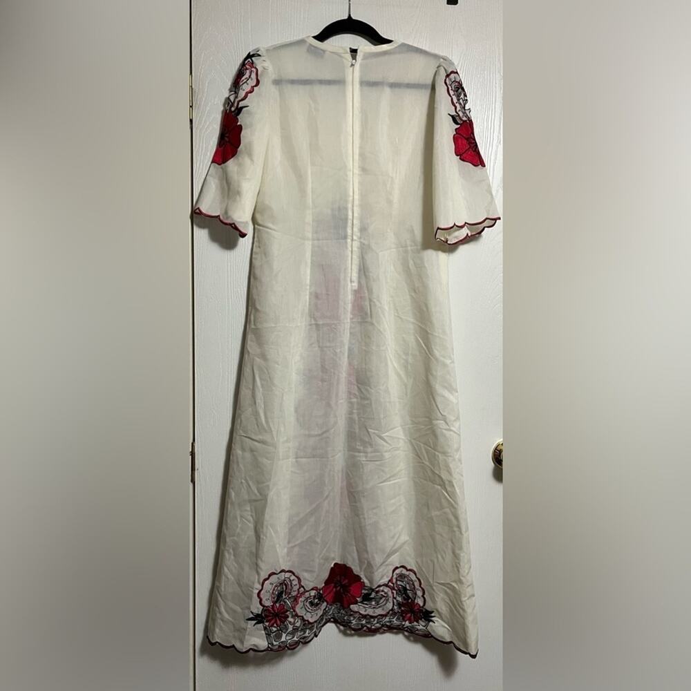 Vintage Carolina’s Dress Shop Philippines Hand Made Embroidered Dress - Picture 2 of 8